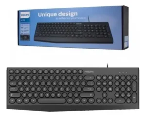 Teclado Philips K313 USB Black